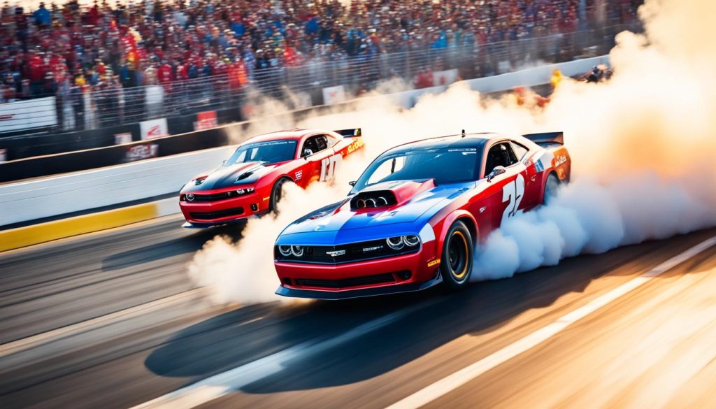 competitive drag racing